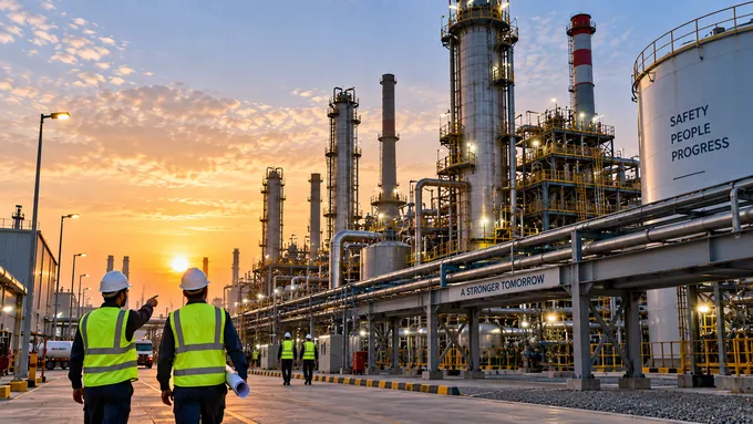 Industrial plant project in Jebel Ali